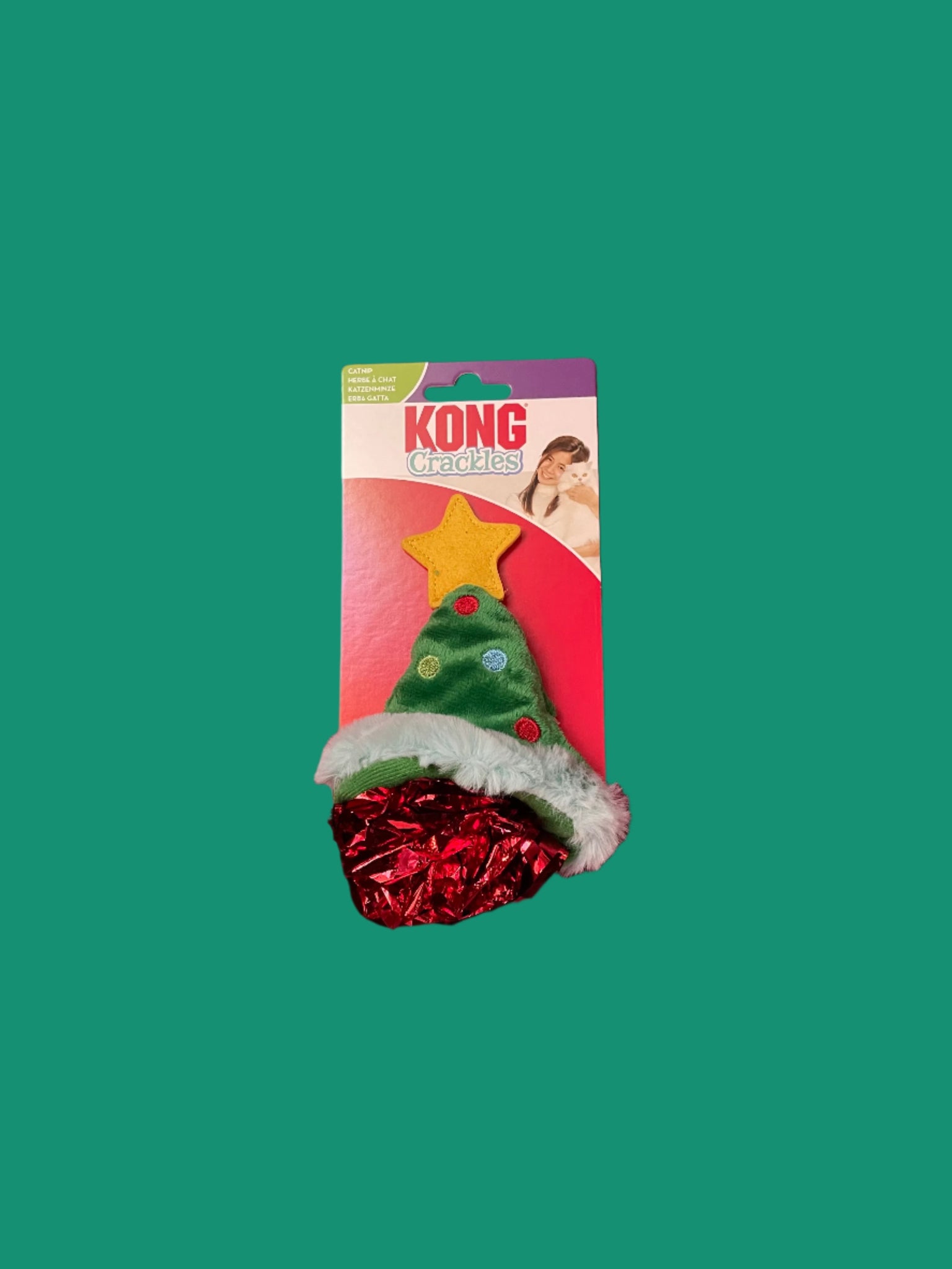 Kong Holiday Crackles Cat Toy