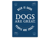Dog Speak Rectangular Magnet (25% Off)
