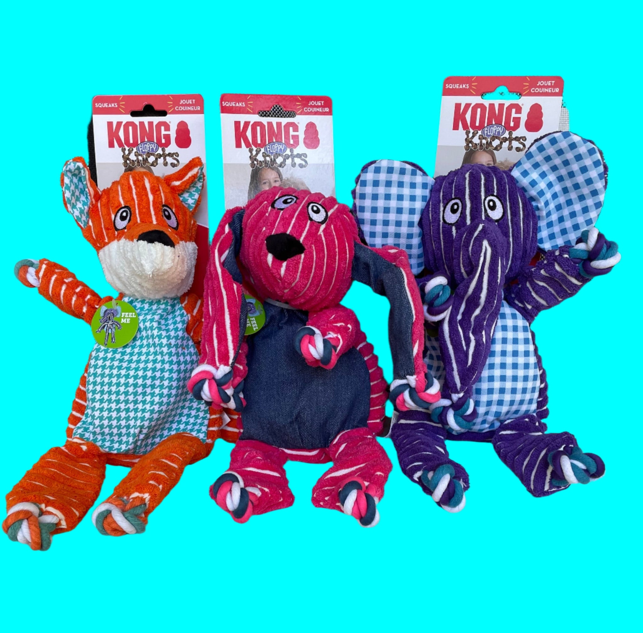 Kong Floppy Knots Dog Toy