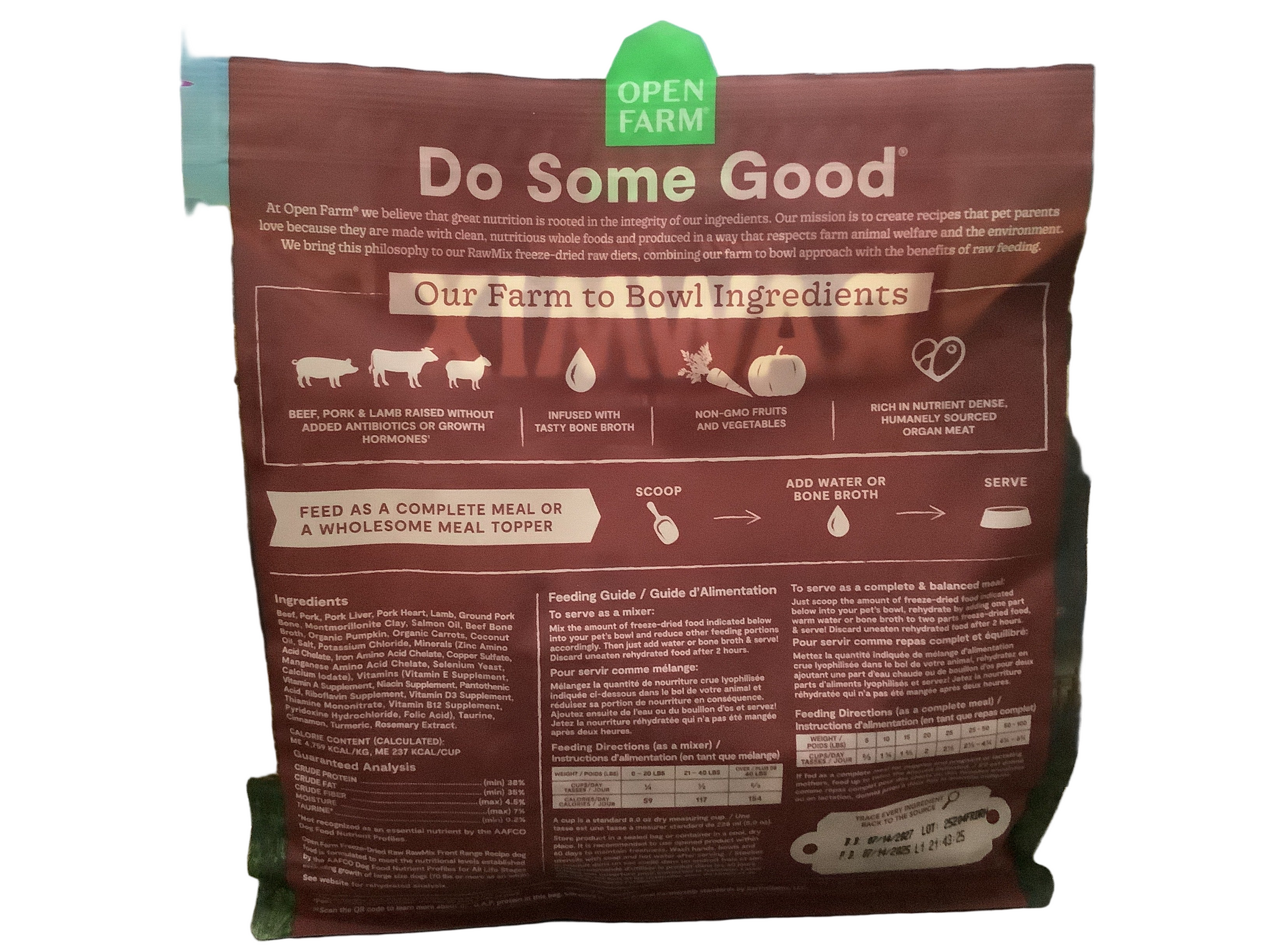 Open Farm Raw Mix Morsels 13.5 oz
