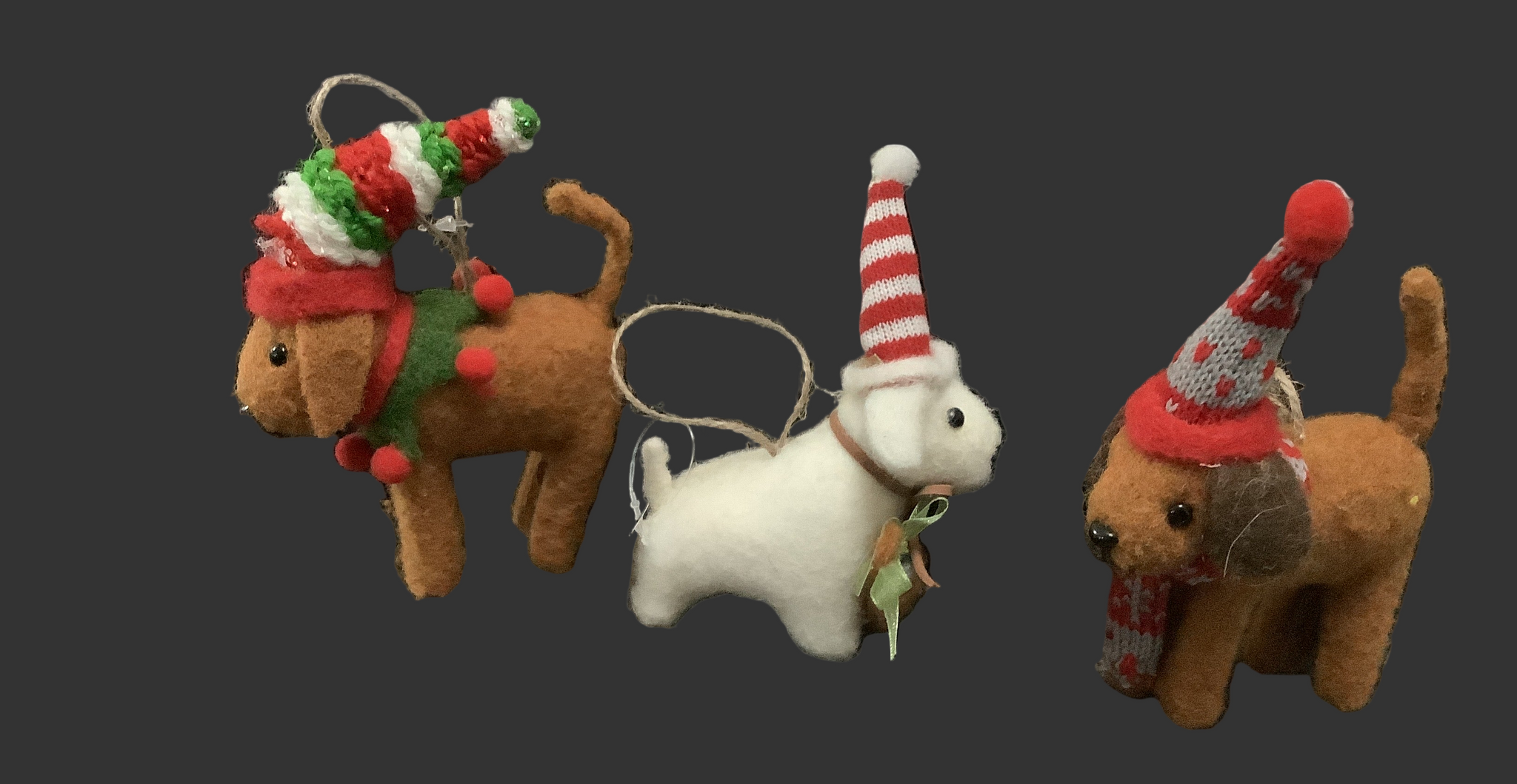 David Christopher's Dog Ornaments