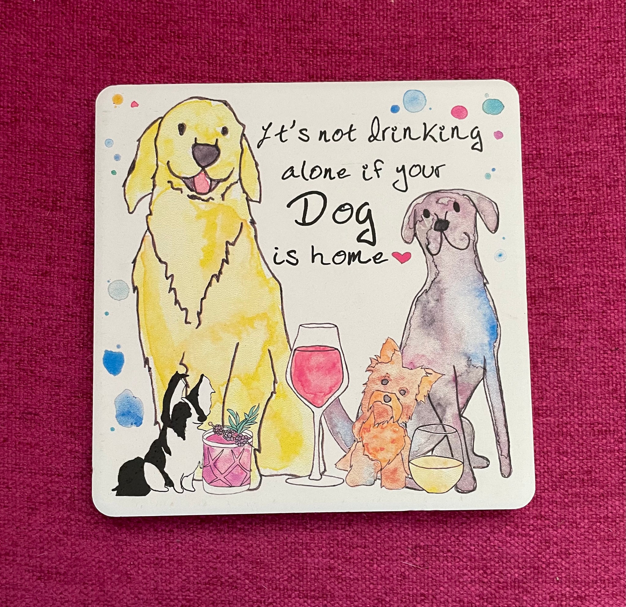 Avery's Home Absorbent Stone Coaster