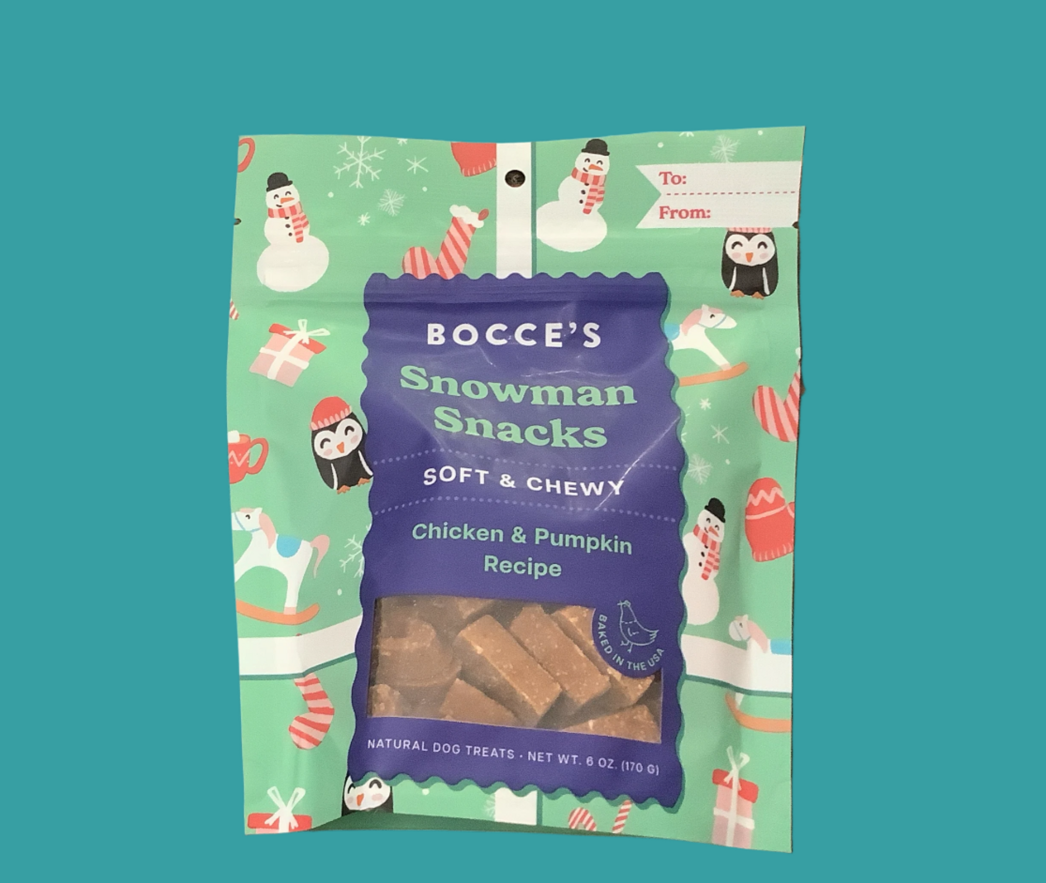 Bocce's Holiday Soft and Chewy Treats