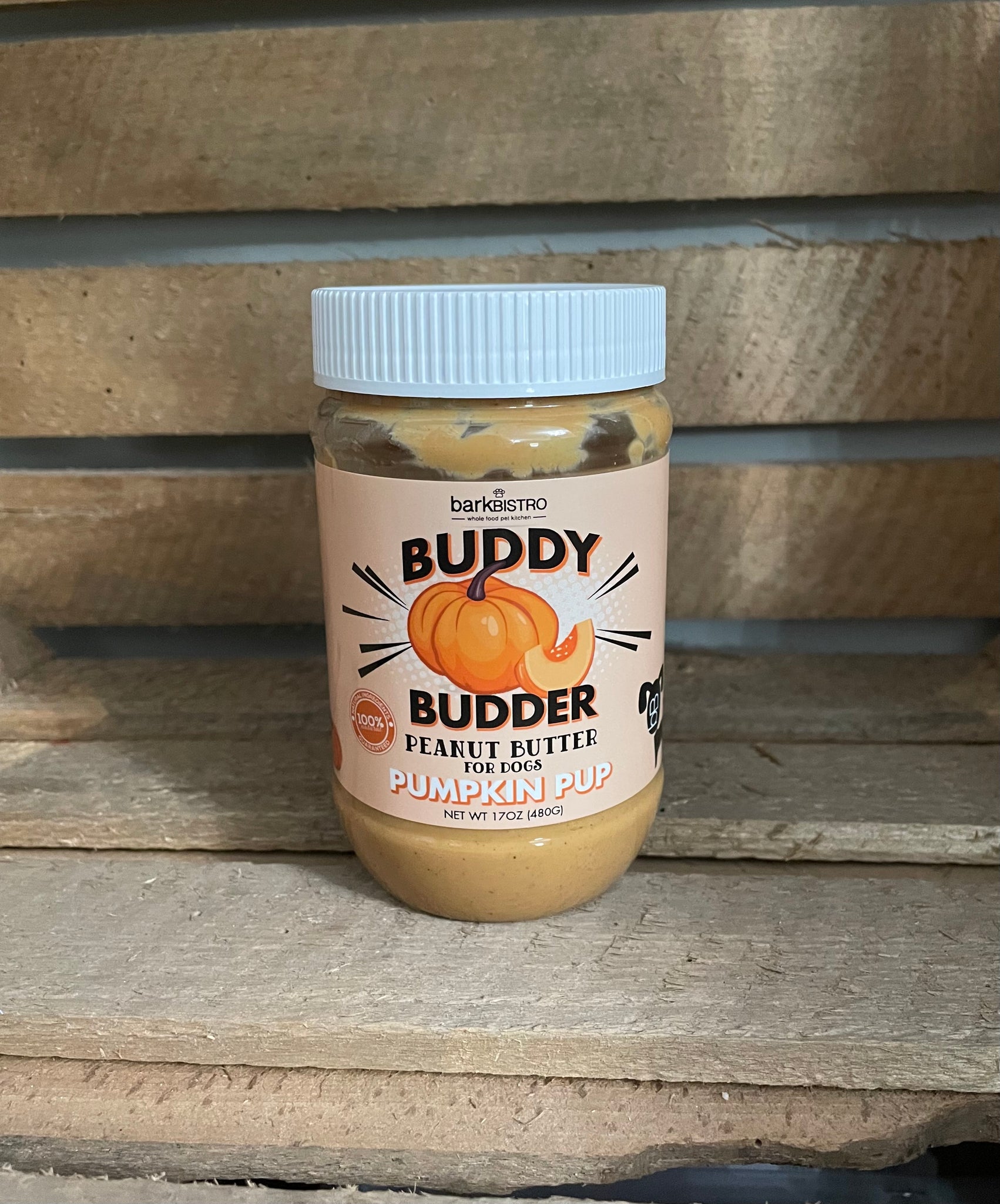 Buddy Budder Dog Peanut Butter 17oz