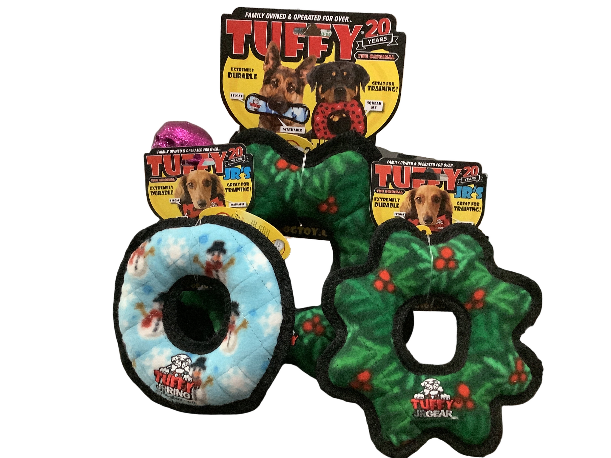 Holiday Tuffy Toys