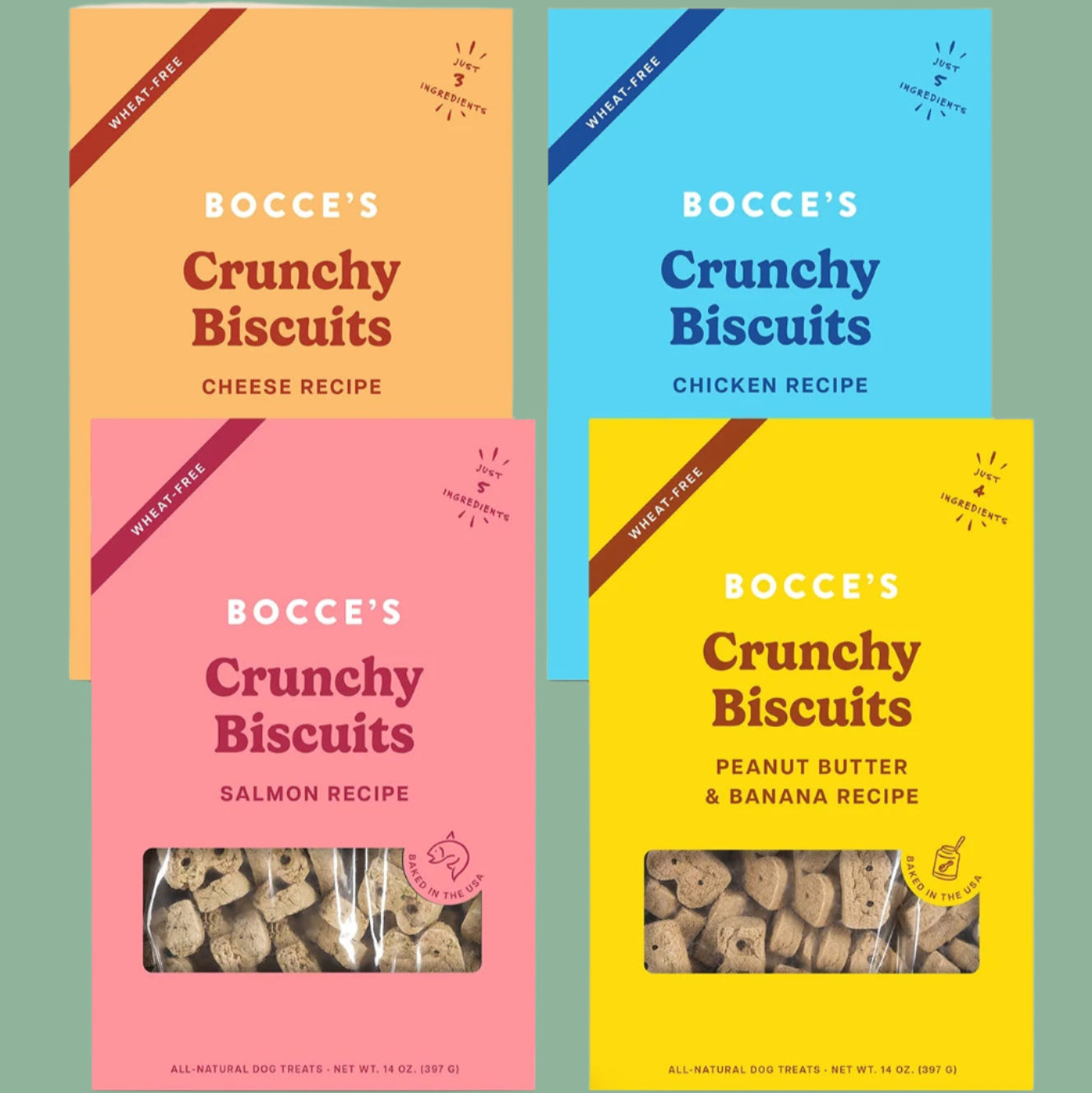 Bocce's Bakery Basics Oven-Baked Biscuits