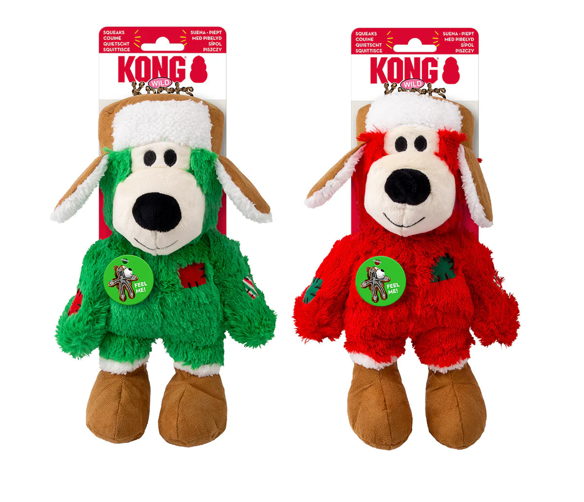 Kong Holiday Wild Knots Bears