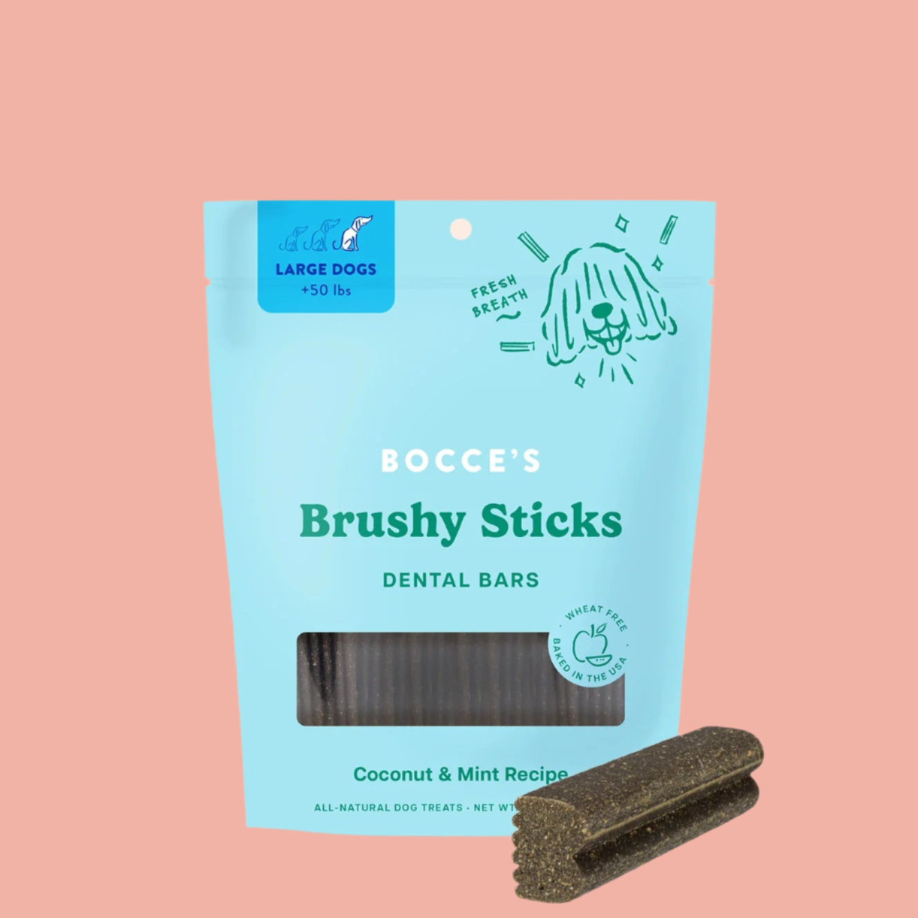 Bocce's Bakery Brushy Sticks