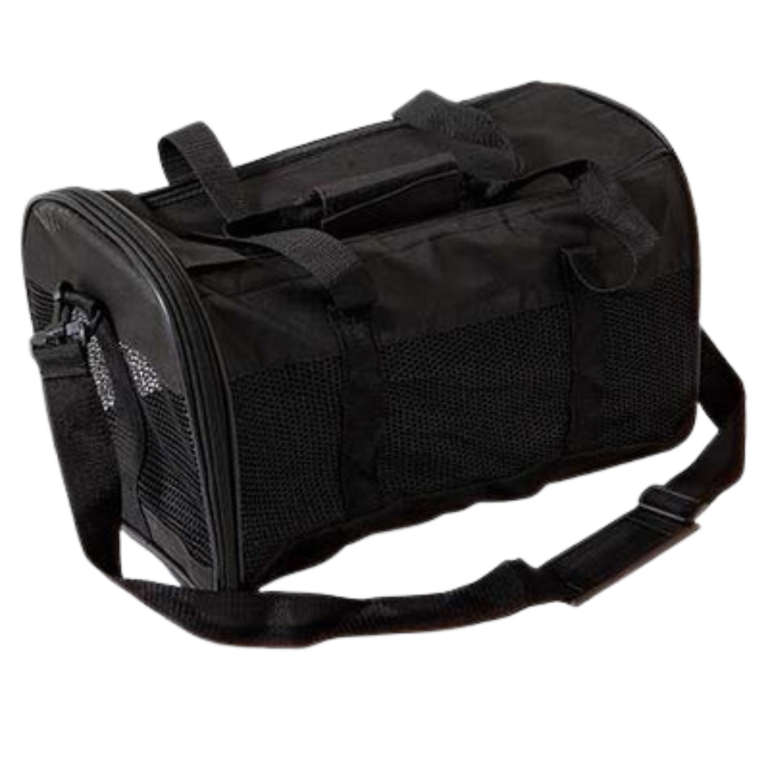 PetMate Carrier Kennel Cab Soft Sided Black 18x11x11