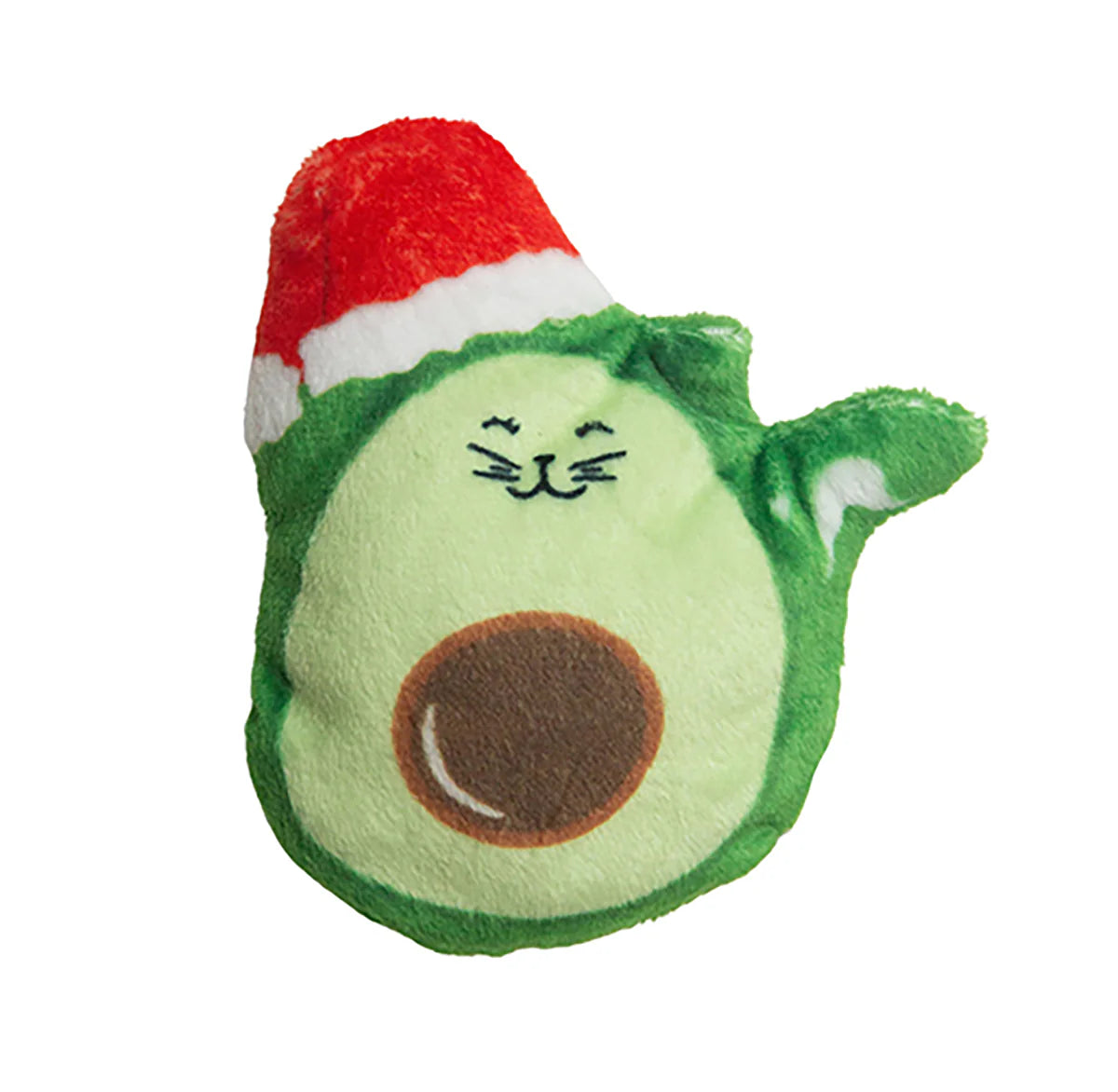 Snugarooz Avocato Santa Catnip Toy