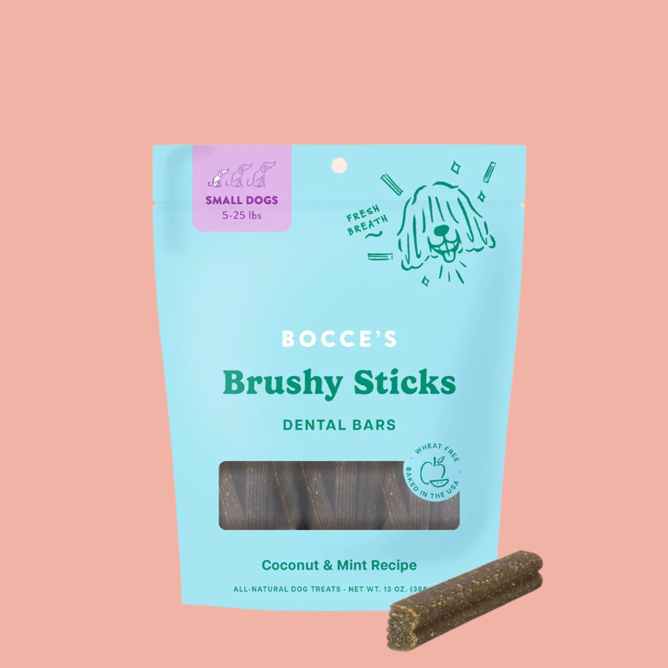 Bocce's Bakery Brushy Sticks